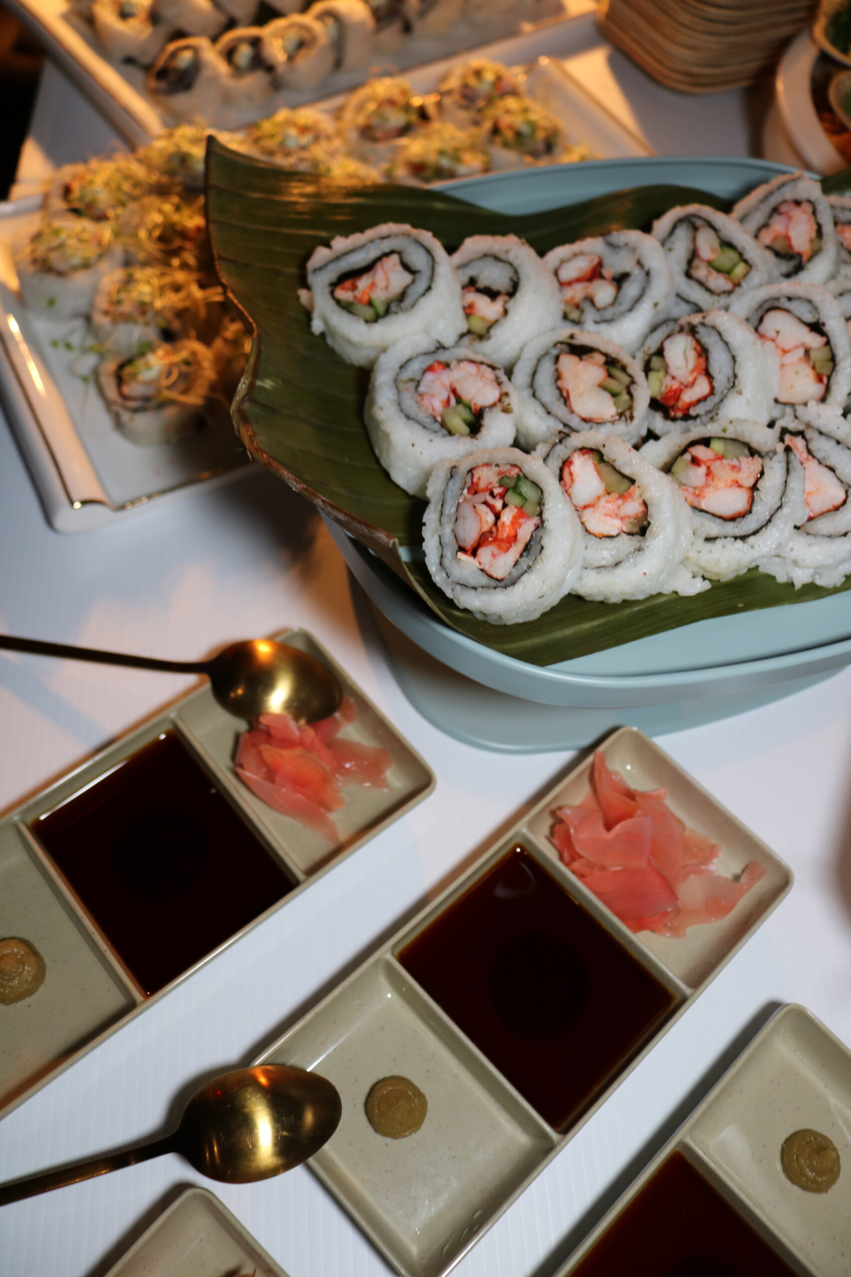 Selene Catering hand-rolled sushi